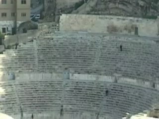  الأردن:  عمان (مدينة):  
 
 Roman amphitheater on the Citadel Mountain in Amman