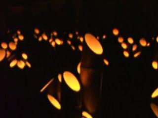  大分县:  日本:  
 
 Bamboo Lights Festival