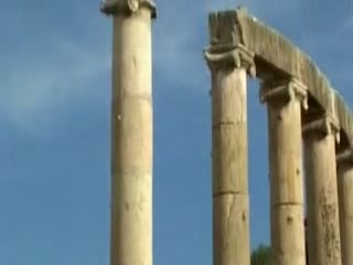  Jerash:  Jordan:  
 
 Zeus temple in ancient city