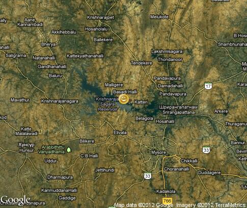map: Active rest in Karnataka