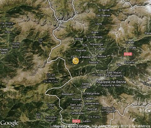 地图: Activities in Andorra