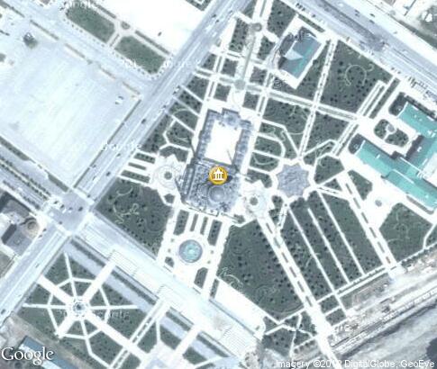 map: Akhmad Kadyrov Mosque