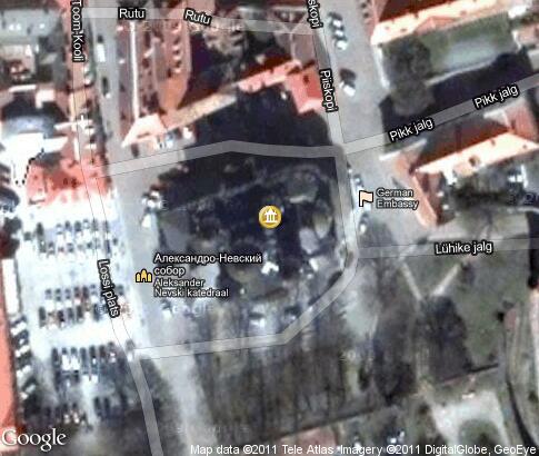 地图: 塔林亚历山大·涅夫斯基主教座堂