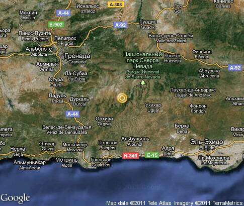 map: Alpujarras