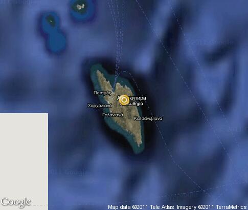map: Antikythira