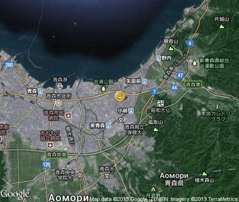 地图: Aomori Nebuta Fest