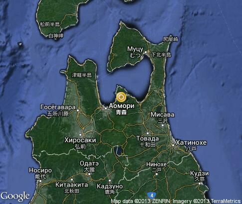 map: Aomori Prefecture