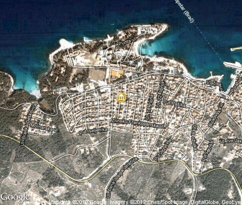 map: Architecture Supetar