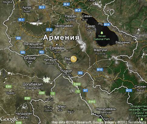 地图: Armenian Folk Dances