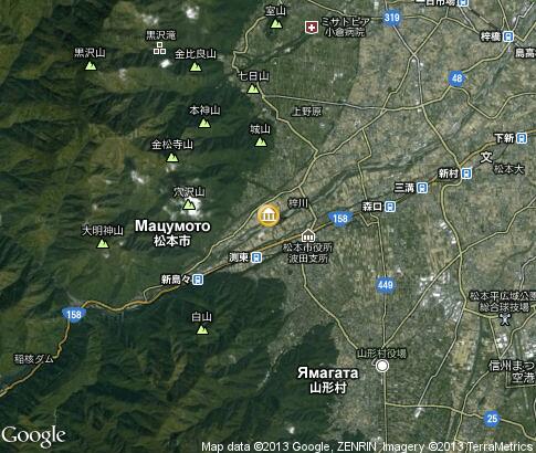 map: Art in Matsumoto