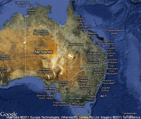 карта: Животный мир Австралии