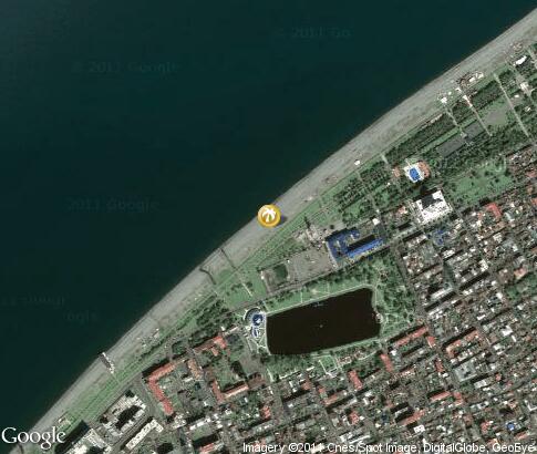map: Batumi, resort 