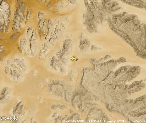 map: Bedouin dances in Wadi Rum
