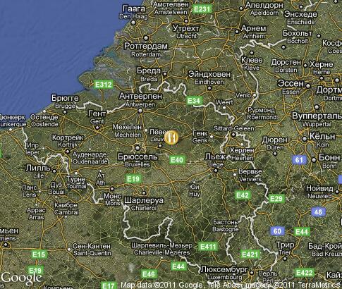 map: Belgian Cuisine