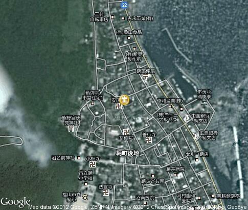 map: Bingo Ankokuji Temple