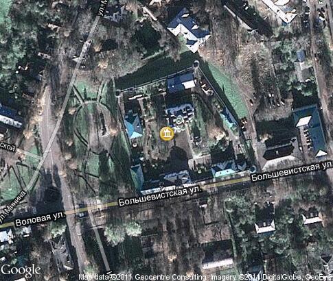 map: Borisoglebsky Monastery