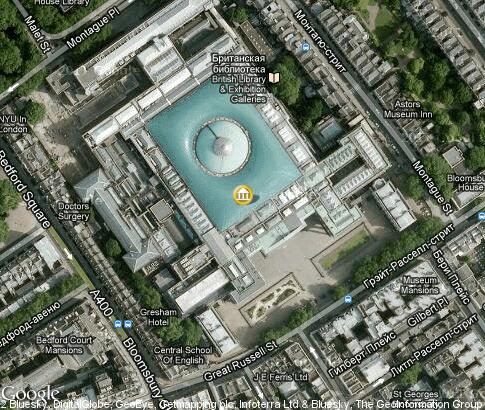 地图: 大英博物馆