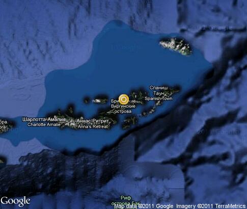 map: British Virgin Islands