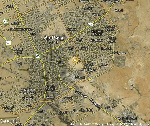 map: Camel Fair in Riyadh