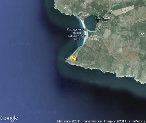 map: Cape Tarkhankut