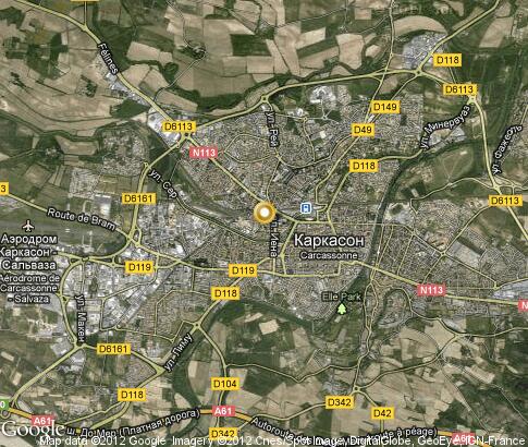 map: Carcassonne