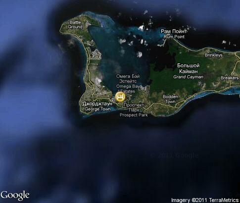 map: Cayman Islands Hotels