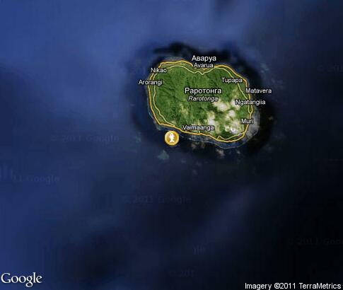 map: Cook Islands Fishing