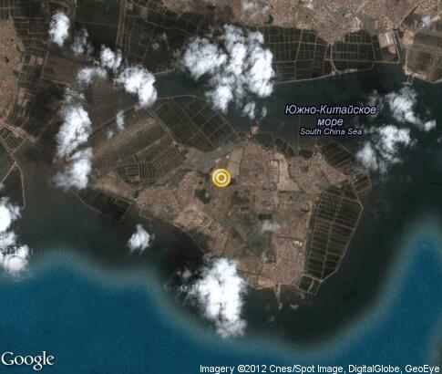 map: Dadeng Island