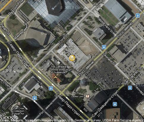 map: Dallas Opera