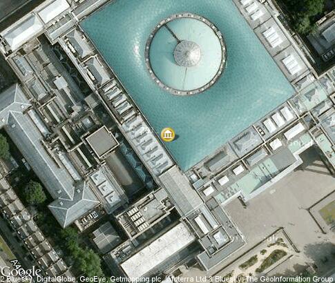 map: Department of Ancient Egypt in British Museum