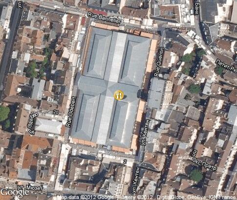 map: Market in Dijon