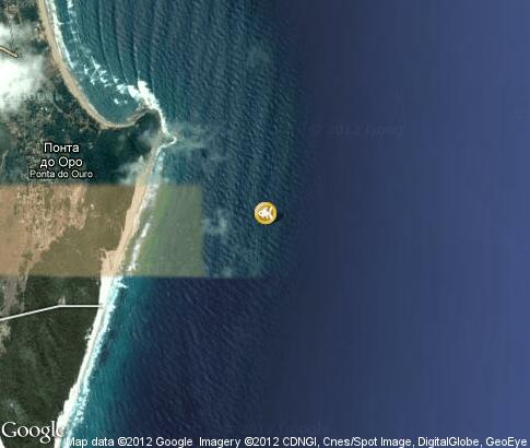 map: Diving in Ponto do Oura