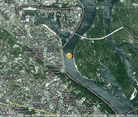 map: Dnieper River