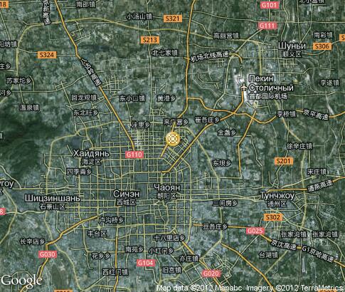 map: Ethnography of Beijing