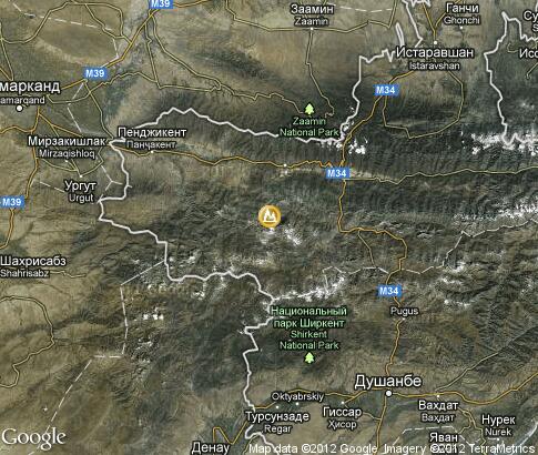 map: Fann Mountains