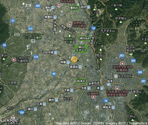 map: Festivals of Matsumoto