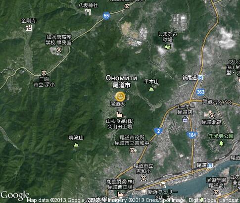 map: Festivals of Onomichi