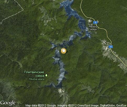 map: Flora-of-the-Plitvice-Lakes