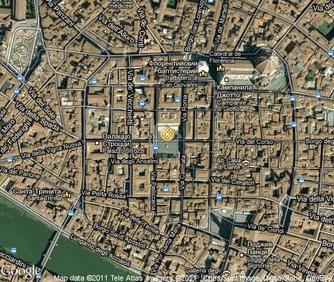 地图: Florence festival