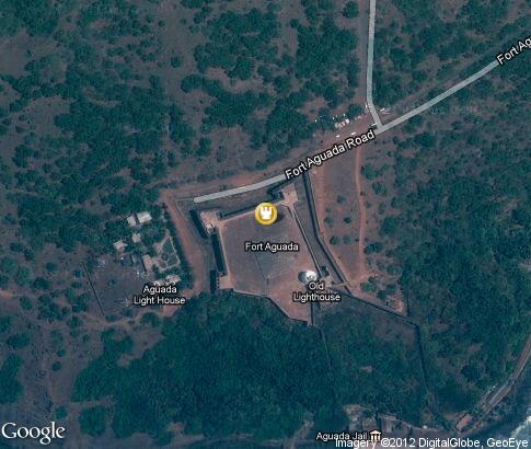 map: Fort Aguada