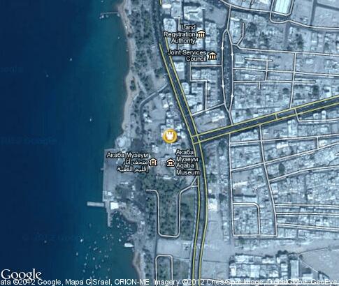 map: Fortress Aqaba