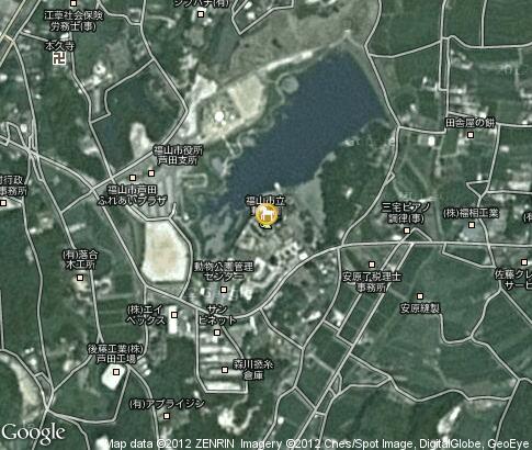 map: Fukuyama City Zoo