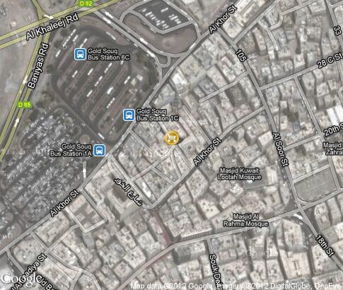 map: Dubai Gold Souk