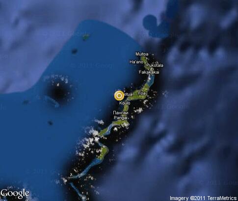 карта: Острова Хаапай