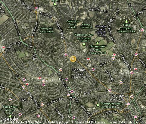 map: Hampstead