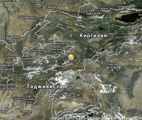マップ: Historical Heritage of Tajikistan