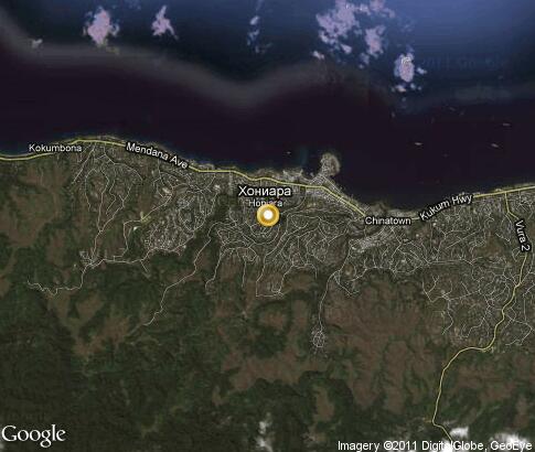 map: Honiara