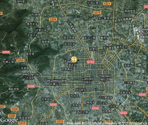 карта: Индустриальный Пекин