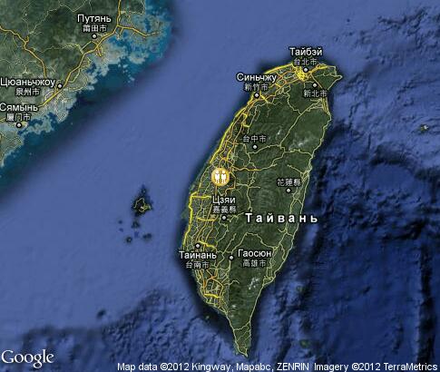 map: Industry of Taiwan