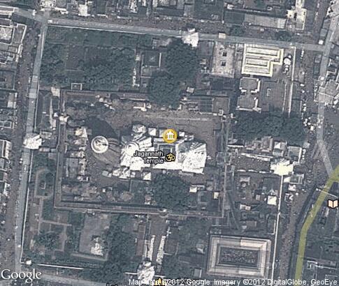 map: Jagannath Temple, Puri